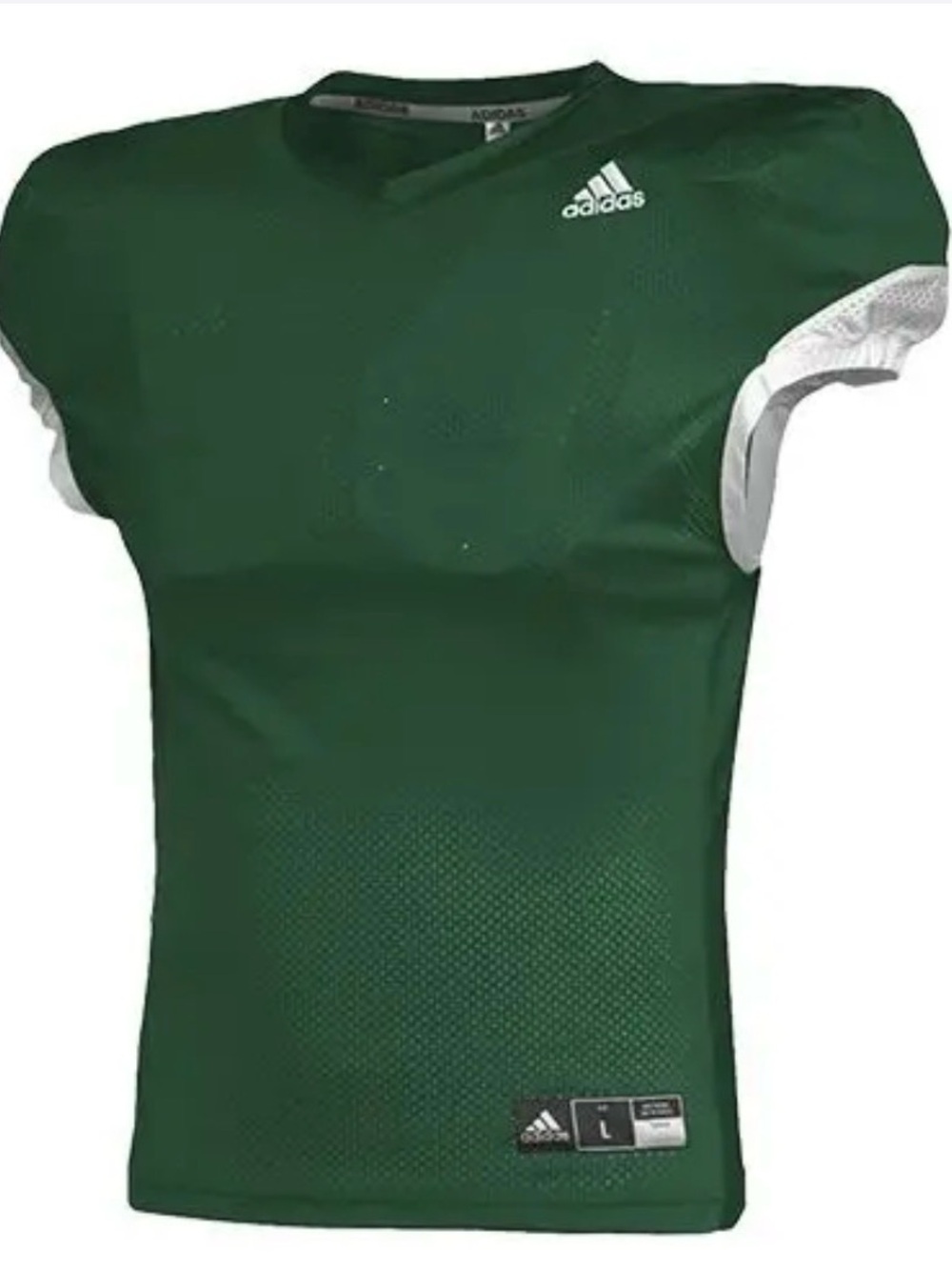 Adidas Green and White Press Coverage 2.0 Football Jersey